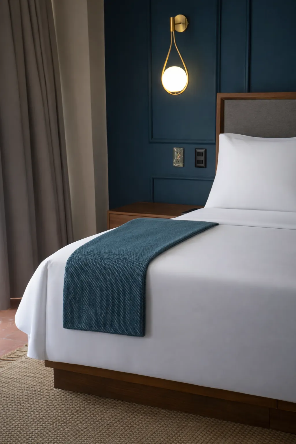 Habitación interior King Size en Priede Hotel Boutique